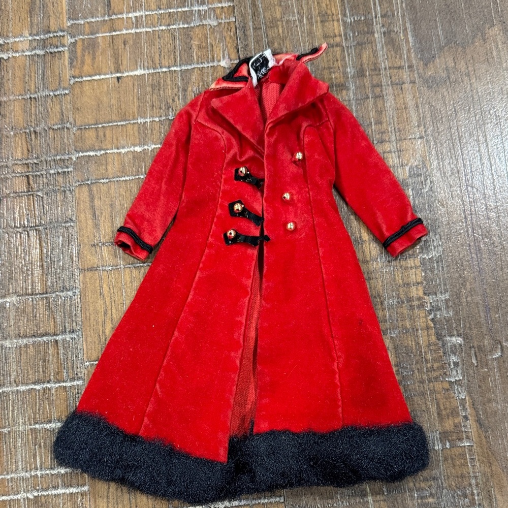 Vintage Barbie coat Magnificent Midi # 3418 From 1971